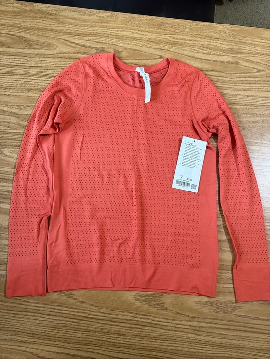 lululemon athletica Tops - lululemon Breeze By Long Sleeve Perforated Tee
